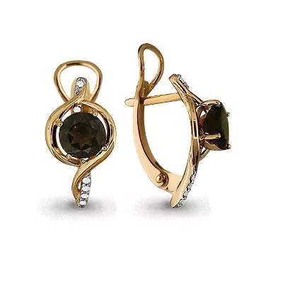 Серьги из золота, артикул LV4405301А