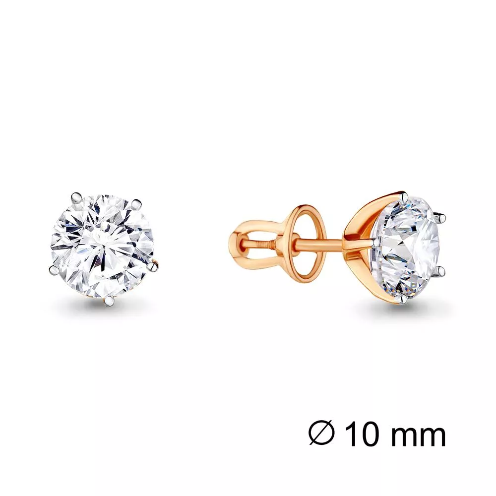 Серьги из золота, артикул LV44042