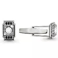 Запонки из серебра, артикул LV72504Ч