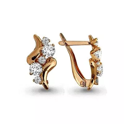 Серьги, артикул LV44030, золото