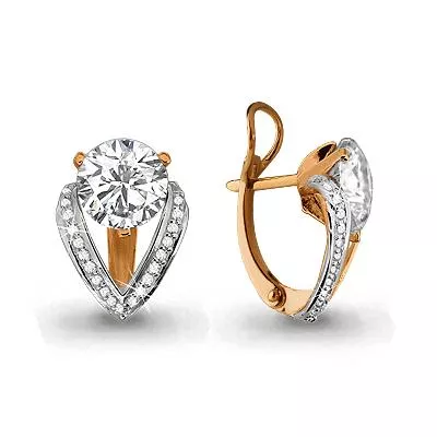 Серьги из золота, артикул LV44019А