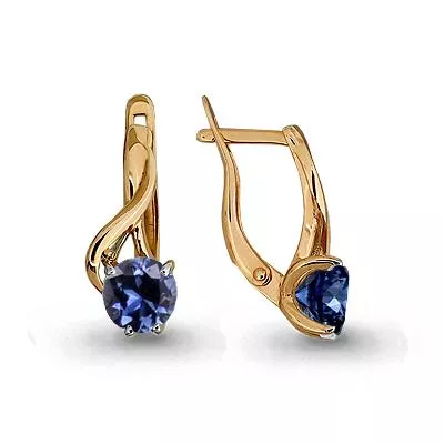 Серьги, золото, артикул LV44016Н