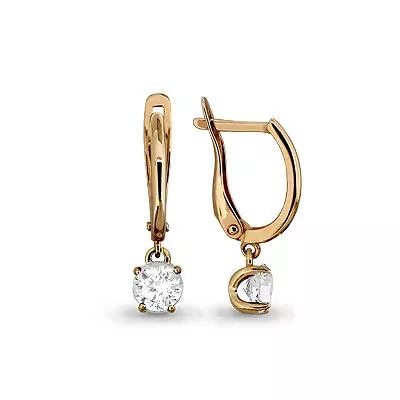 Серьги, артикул LV44011, золото