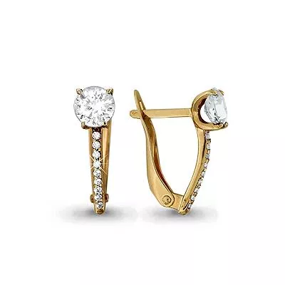 Серьги из золота, артикул LV44010А