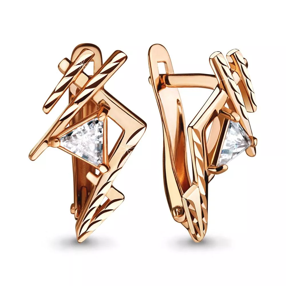 Серьги, артикул LV43945, золото