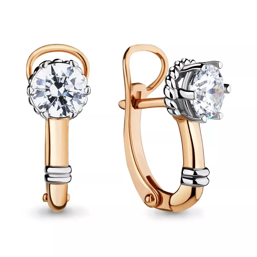 Серьги из золота, артикул LV43933