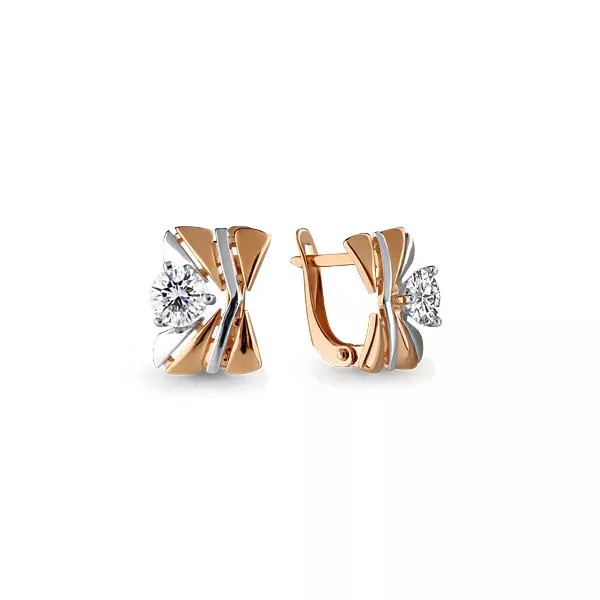 Серьги, артикул LV43921, золото