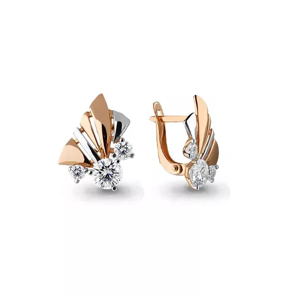 Серьги, золото, артикул LV43920