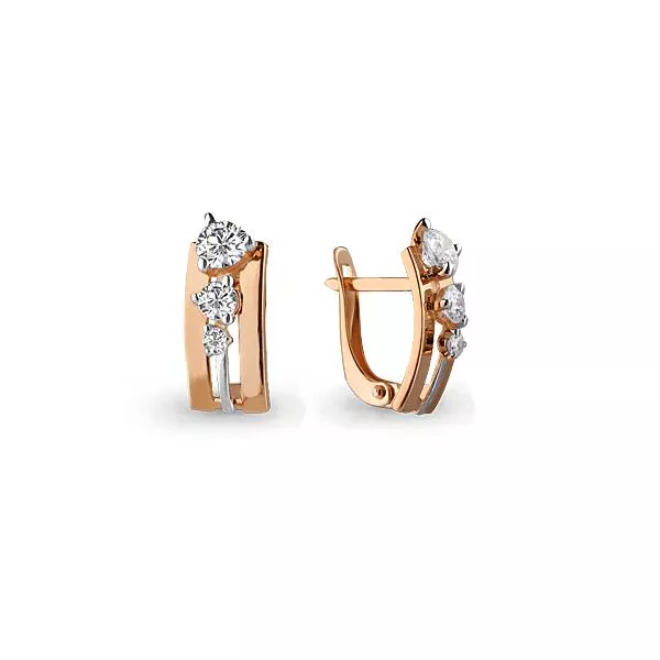 Серьги, золото, артикул LV43914