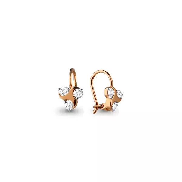 Серьги, артикул LV43895, золото