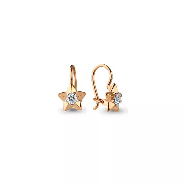 Серьги, золото, артикул LV43893