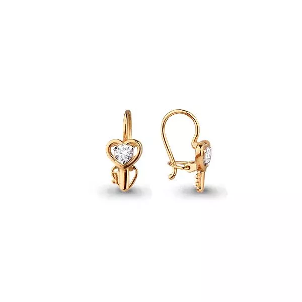 Серьги, золото, артикул LV43891