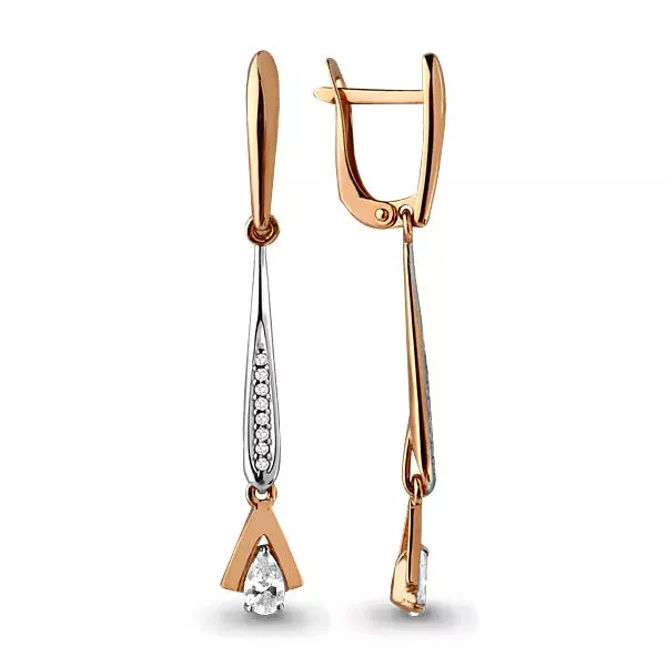 Серьги из золота, артикул LV43885А