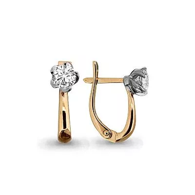 Серьги из золота, артикул LV43868