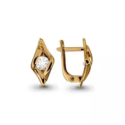 Серьги, золото, артикул LV43866