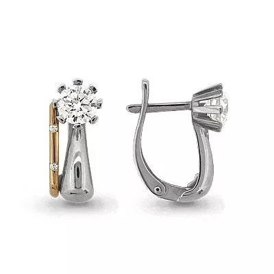 Серьги из золота, артикул LV43862