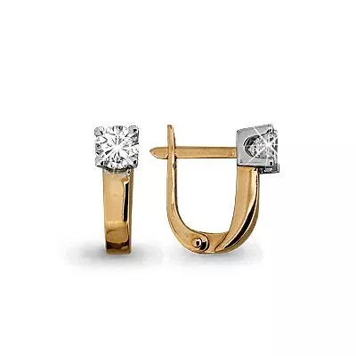 Серьги из золота, артикул LV43859