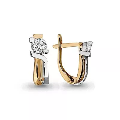 Серьги, артикул LV43855, золото