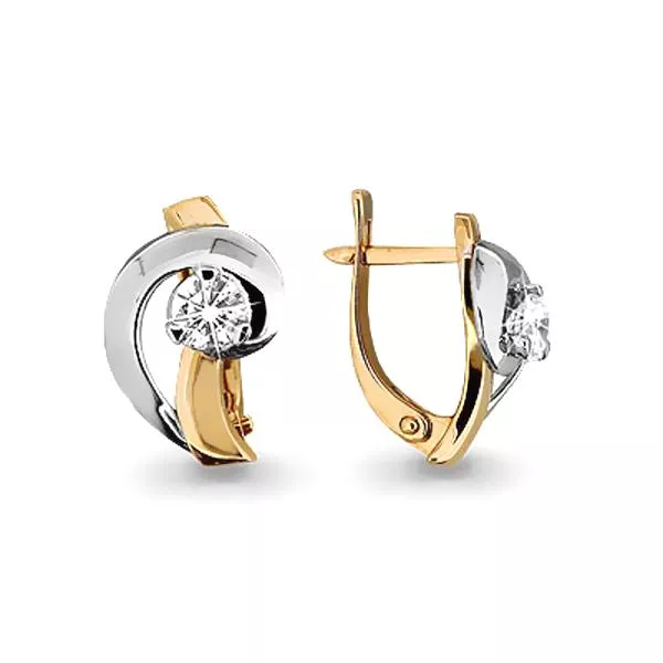 Серьги, артикул LV43852, золото