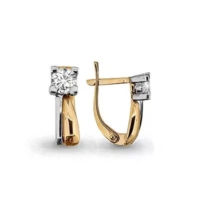 Серьги из золота, артикул LV43847