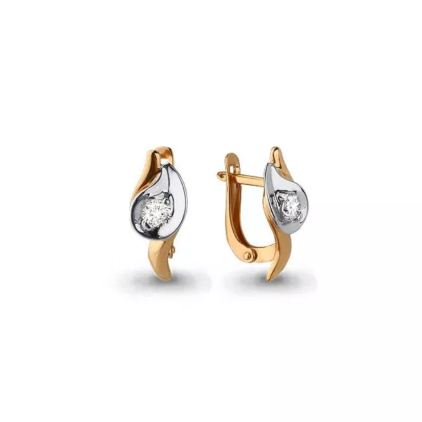 Серьги, артикул LV43823, золото