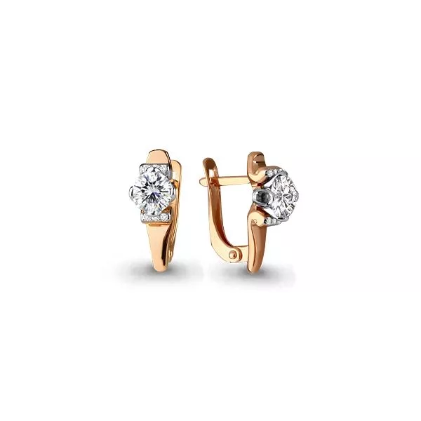 Серьги, золото, артикул LV43807А