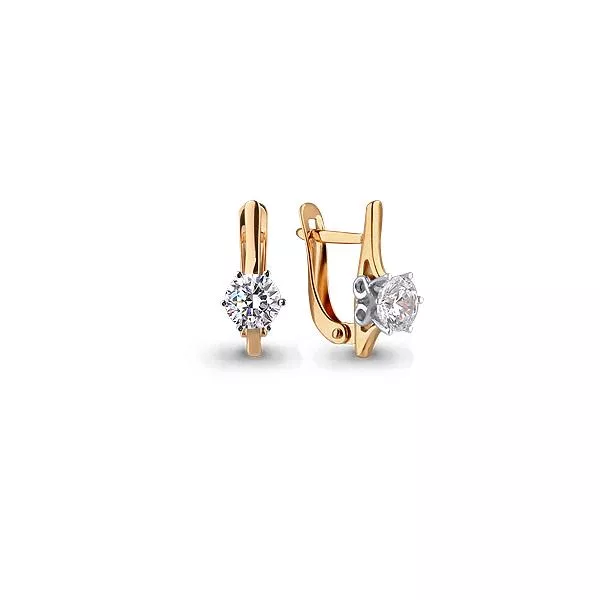 Серьги из золота, артикул LV43806