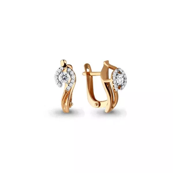 Серьги из золота, артикул LV43803А