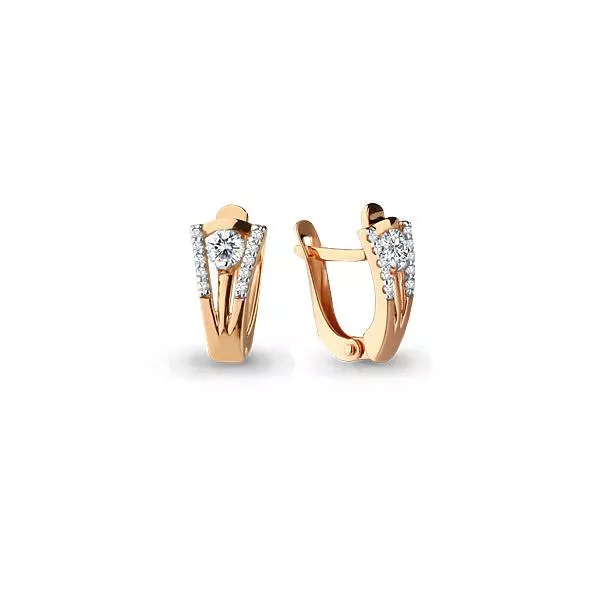 Серьги из золота, артикул LV43801А