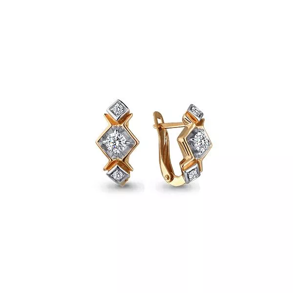 Серьги из золота, артикул LV43795