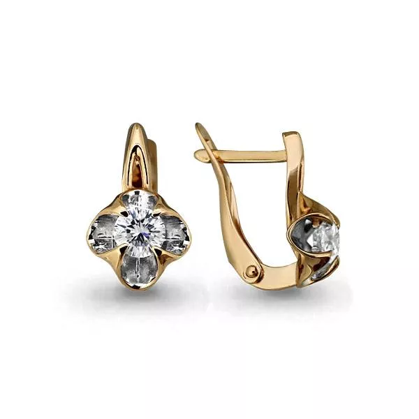 Серьги, золото, артикул LV43790