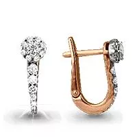 Серьги, золото, артикул LV43786