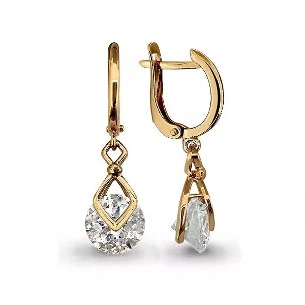 Серьги из золота, артикул LV43783