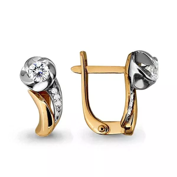 Серьги из золота, артикул LV43780А