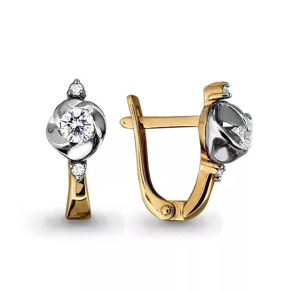 Серьги, артикул LV43776А, золото