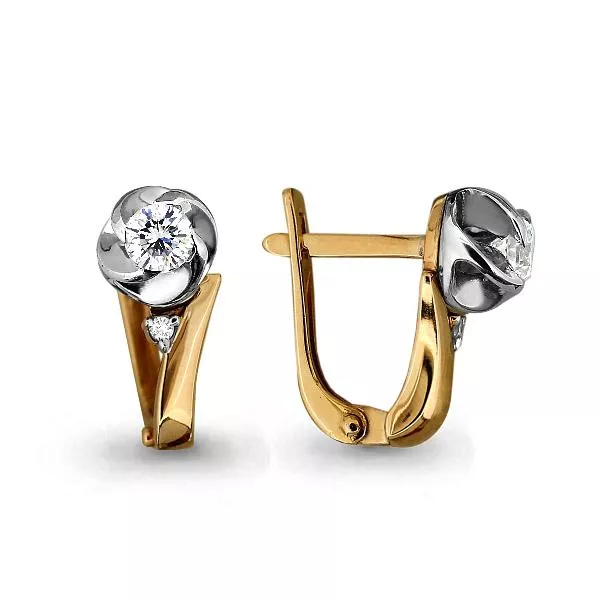 Серьги, золото, артикул LV43775А