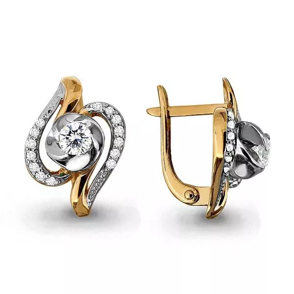 Серьги из золота, артикул LV43774А