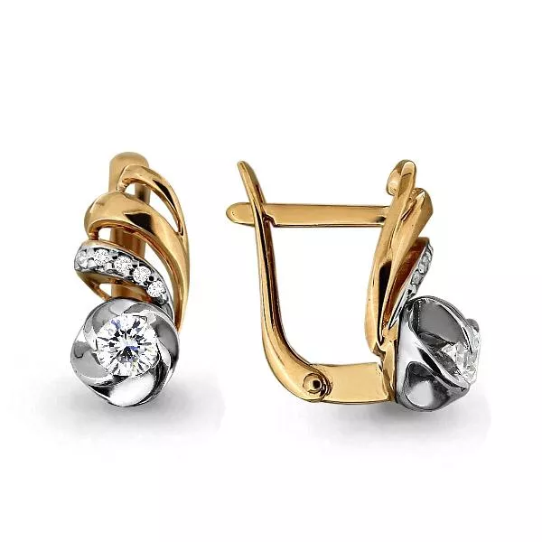 Серьги, артикул LV43769А, золото