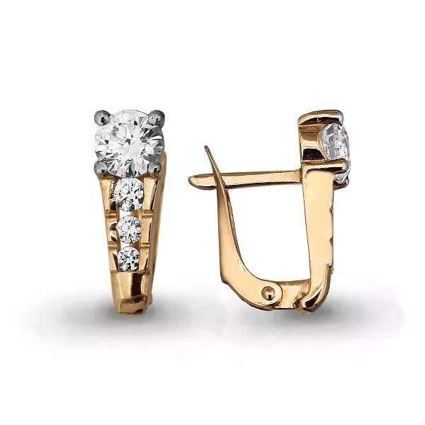 Серьги из золота, артикул LV43763