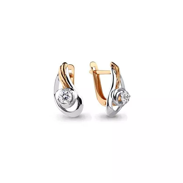 Серьги, артикул LV43754, золото