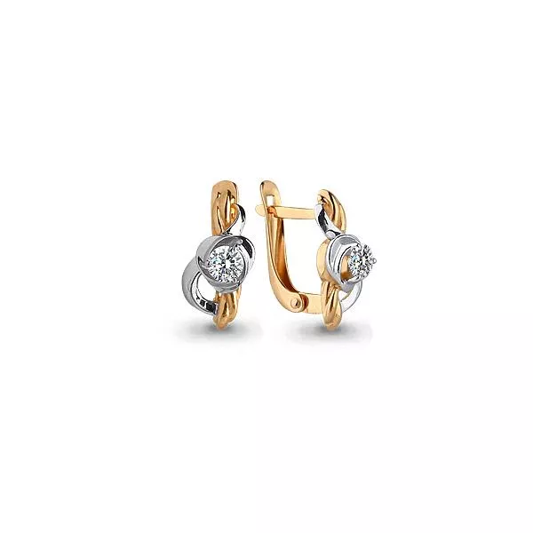 Серьги из золота, артикул LV43751