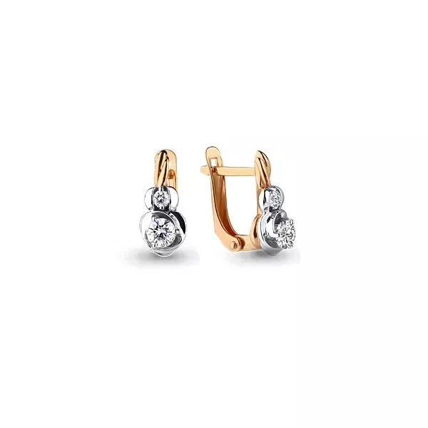 Серьги, золото, артикул LV43750