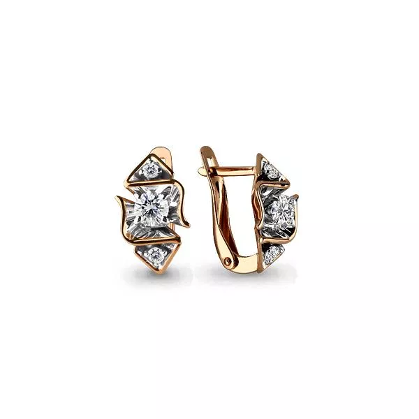 Серьги, золото, артикул LV43749