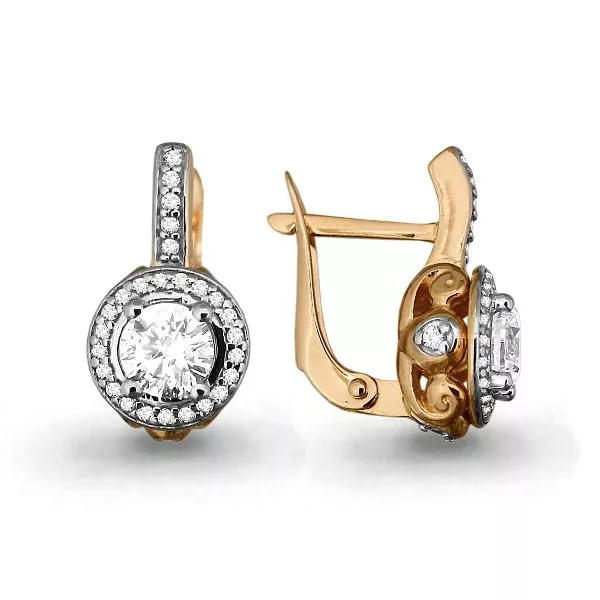 Серьги из золота, артикул LV43746А