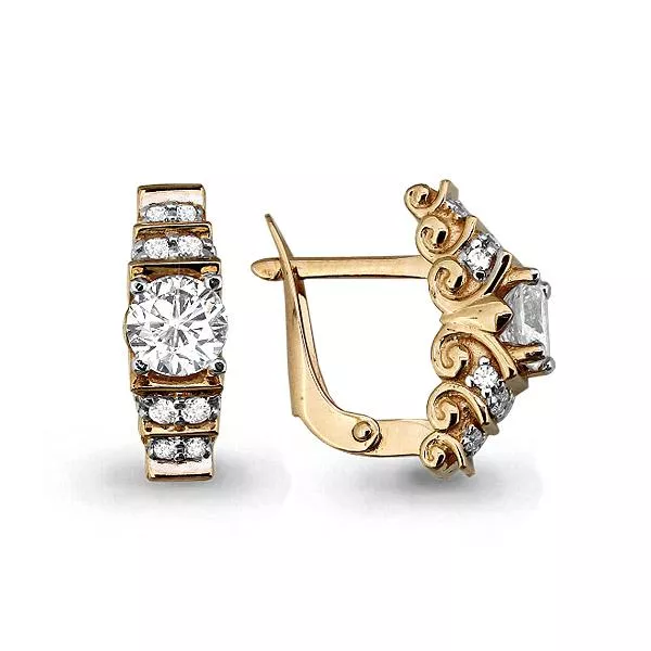 Серьги из золота, артикул LV43743А