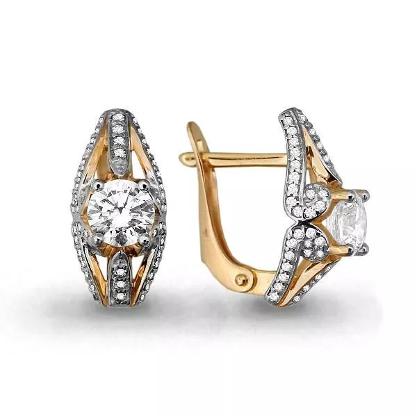 Серьги из золота, артикул LV43740А