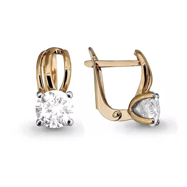 Серьги из золота, артикул LV43737