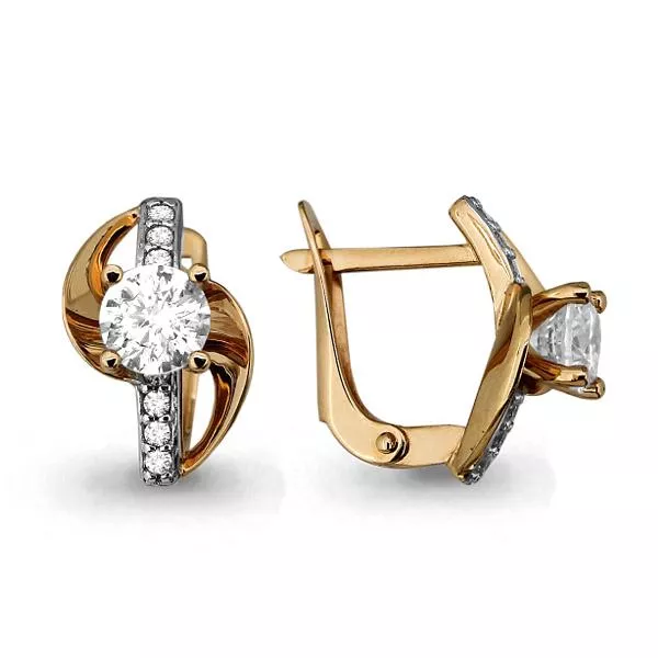 Серьги из золота, артикул LV43735А