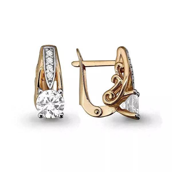 Серьги из золота, артикул LV43729А