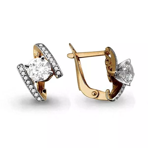 Серьги, золото, артикул LV43727А